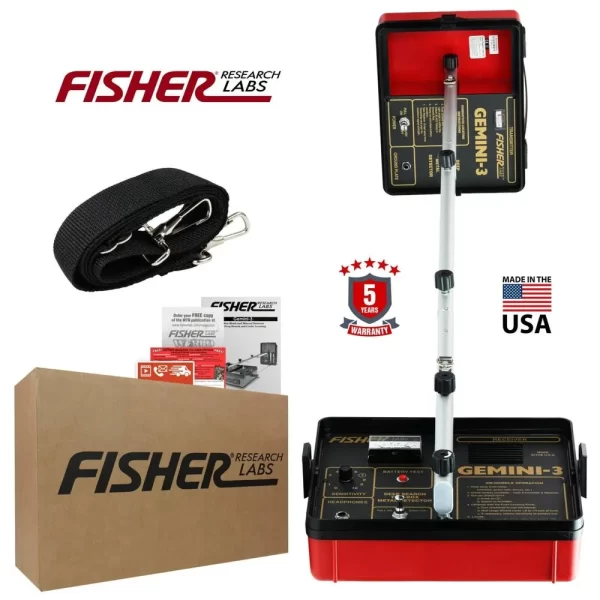 Fisher Gemini 3 Deep Metal Detector