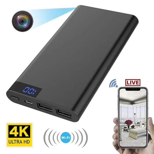 Spy Power Bank Camera