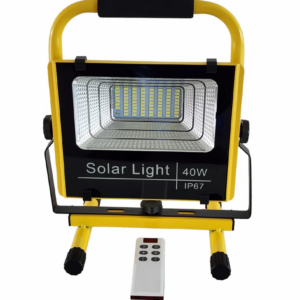 40 Watt Rechargeable Led Flood Light (With Cordless Remote)