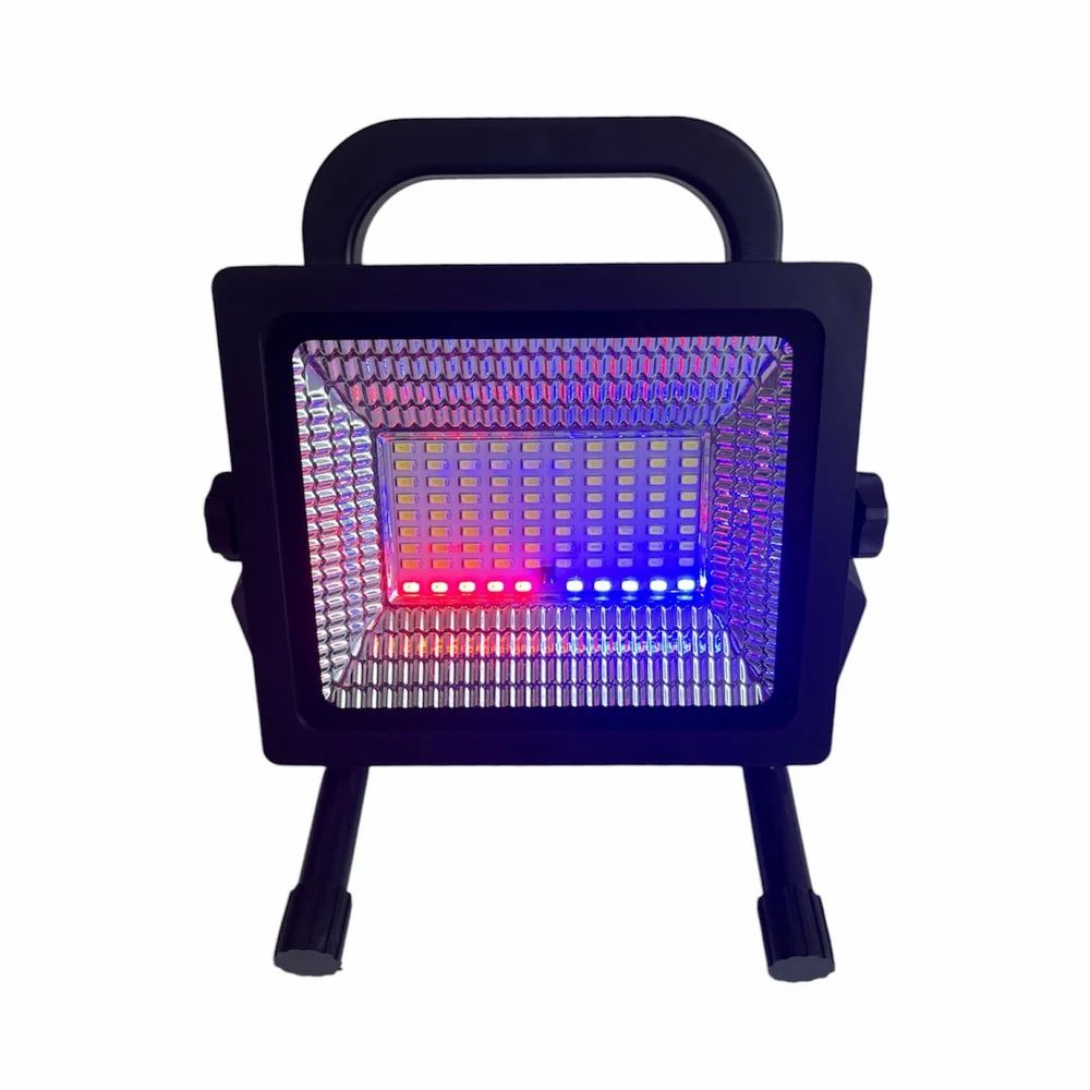 60W Rechargeable LED Flood Light (With Inbuilt Solar Panel) : YK-FL 60 SLR