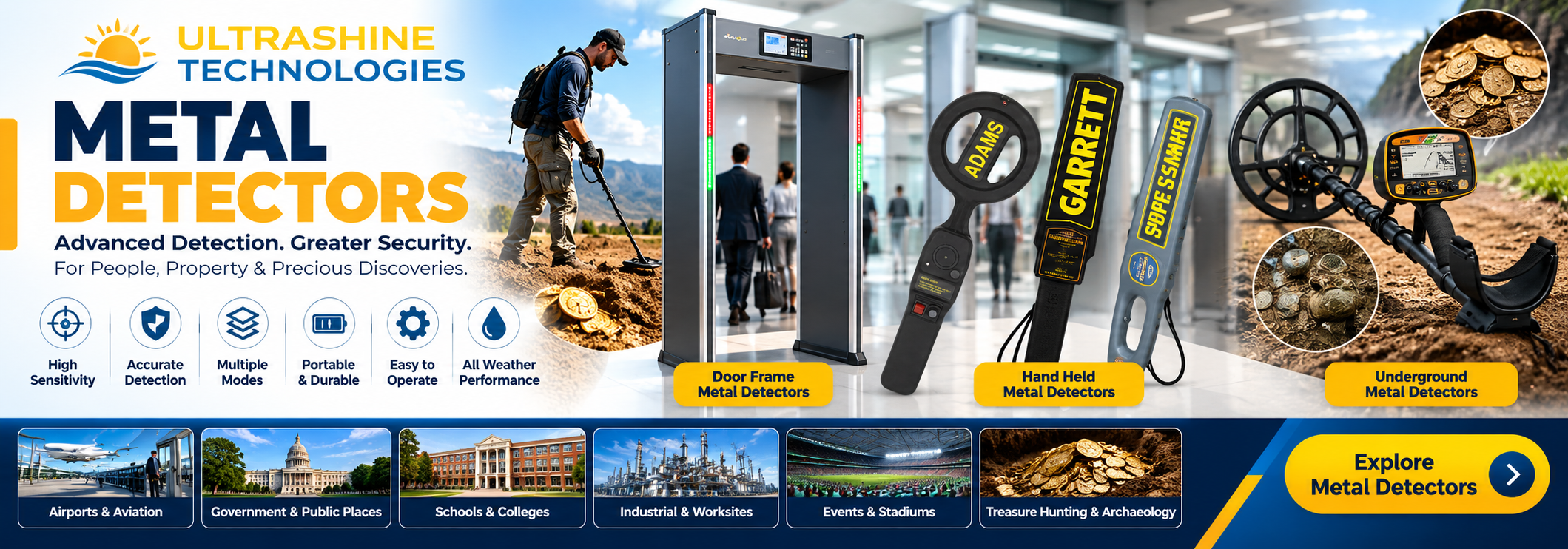 Ultrashine Metal Detection Solutions