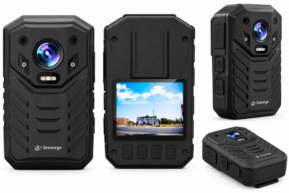 Secureye S-BW17 Body Worn Camera ULTRA HD 32 GB Storage and 128 GB Expandable